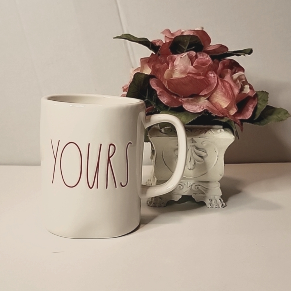 Rae Dunn By Magenta Ceramic "YOURS" mug
